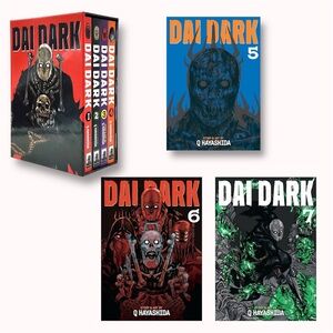 Dai Dark manga volumes 1-7 (paperback)